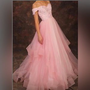 Pink Formal Dress, Size 0